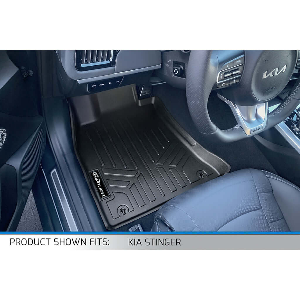SMARTLINER Custom Fit Floor Liners For 2018-2023 Kia Stinger (RWD) Smartliner USA