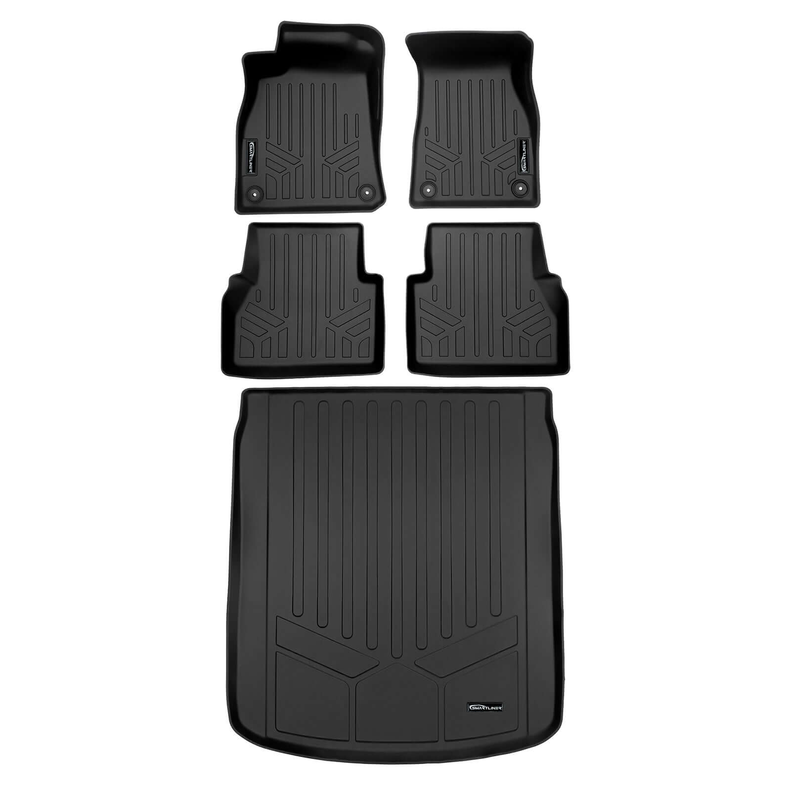 SMARTLINER Custom Fit Floor Liners For 2019-2025 Audi A6/S6/ Smartliner USA