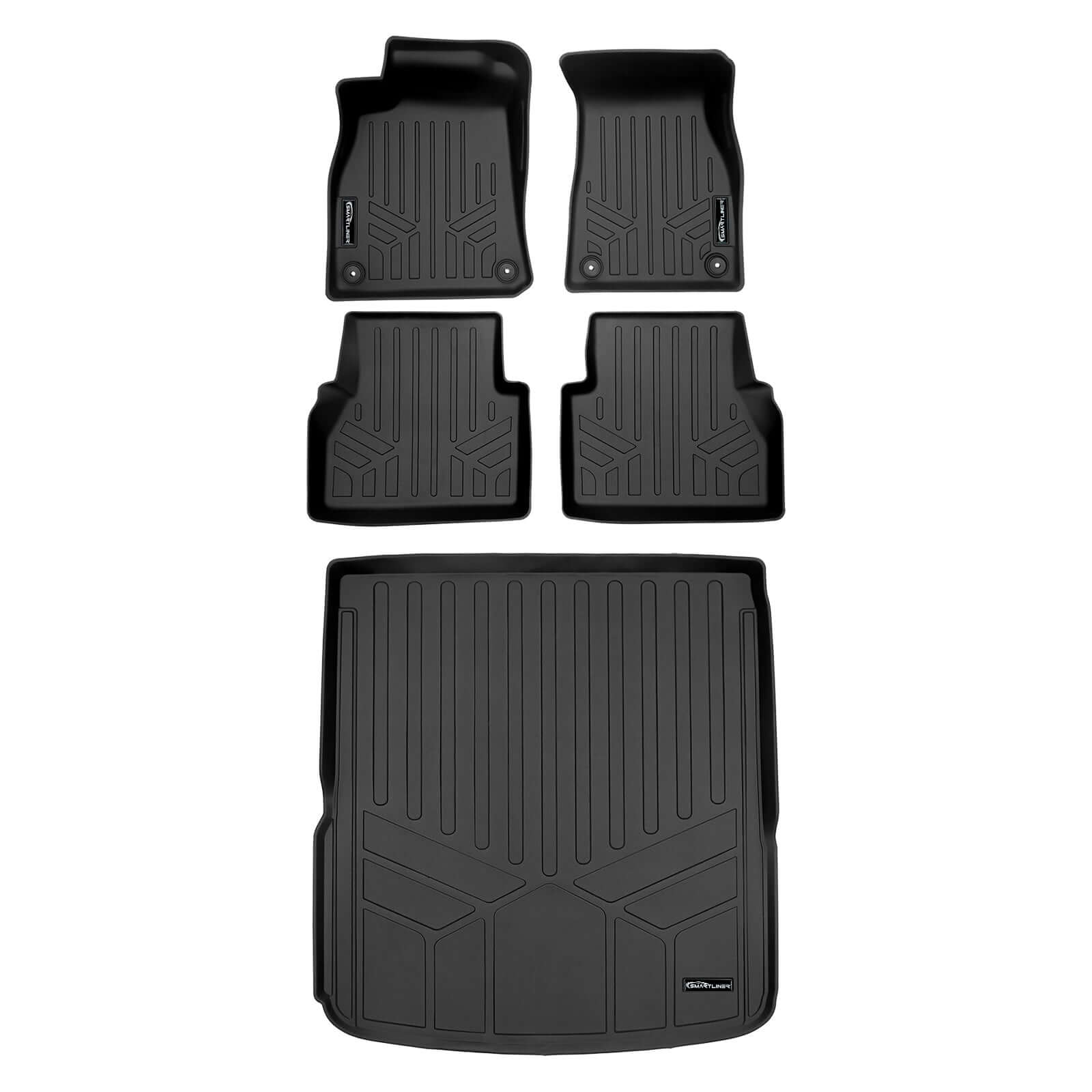 SMARTLINER Custom Fit Floor Liners For 2020-2025 Audi A6 Allroad Smartliner USA