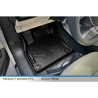 SMARTLINER Custom Fit Floor Liners For 2019-2023 Audi E-Tron /2020-2023 E-Tron Sportback (with 2nd Row Retention) Smartliner USA