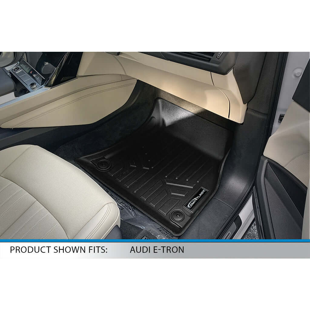 SMARTLINER Custom Fit Floor Liners For 2019-2023 Audi E-Tron /2020-2023 E-Tron Sportback (without 2nd Row Retention) Smartliner USA