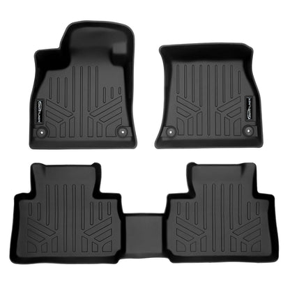 SMARTLINER Custom Fit Floor Liners For 2019-2023 Audi E-Tron /2020-2023 E-Tron Sportback (without 2nd Row Retention) Smartliner USA