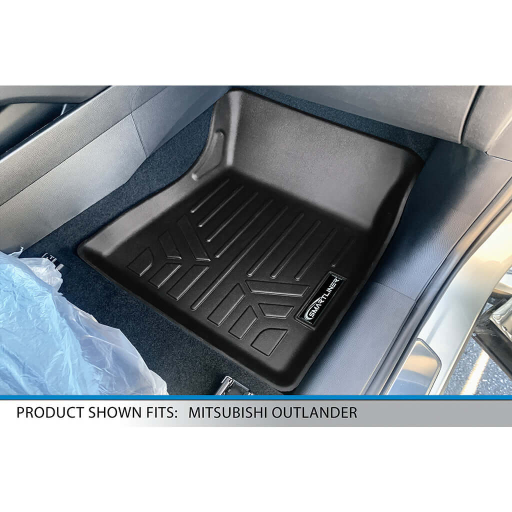 SMARTLINER Custom Fit Floor Liners For 2022-2025 Mitsubishi Outlander Smartliner USA