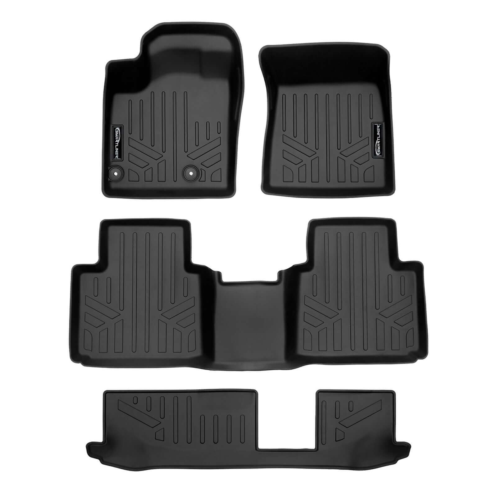 SMARTLINER Custom Fit Floor Liners For 2022-2025 Mitsubishi Outlander Smartliner USA