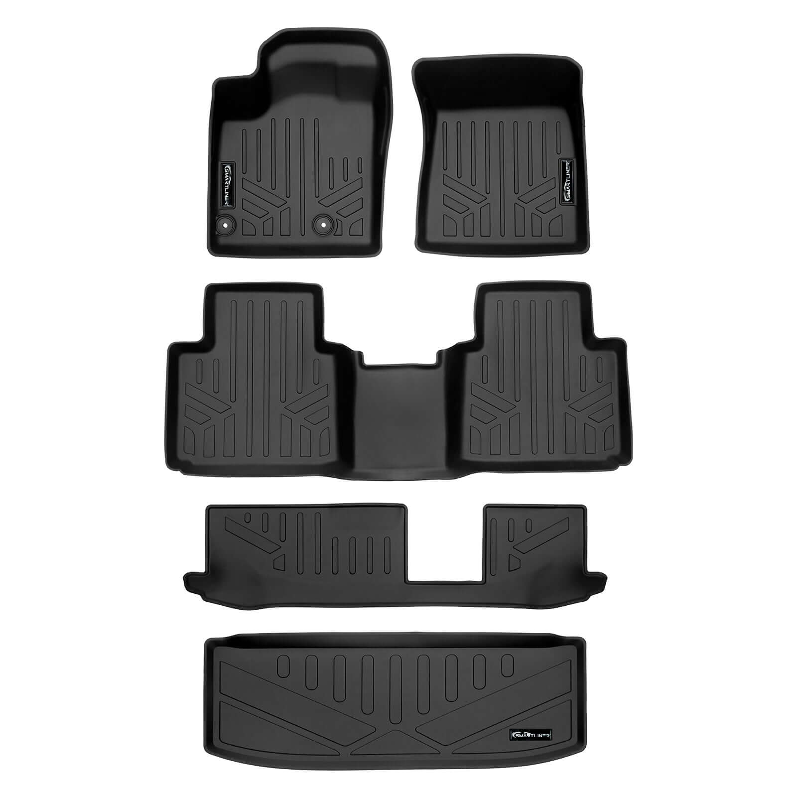 SMARTLINER Custom Fit Floor Liners For 2022-2025 Mitsubishi Outlander Smartliner USA