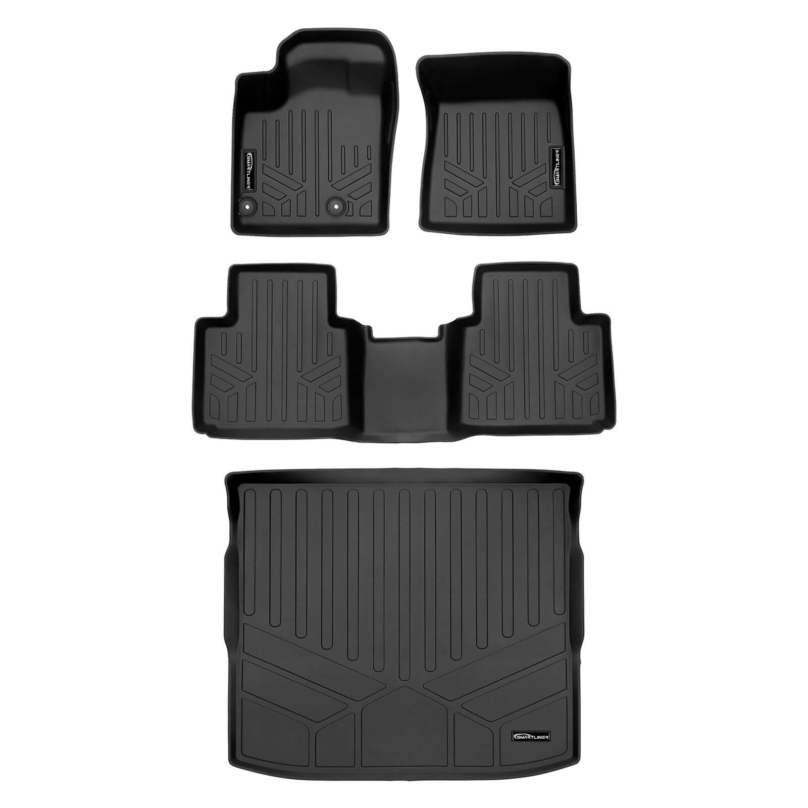 SMARTLINER Custom Fit Floor Liners For 2022-2025 Mitsubishi Outlander Smartliner USA