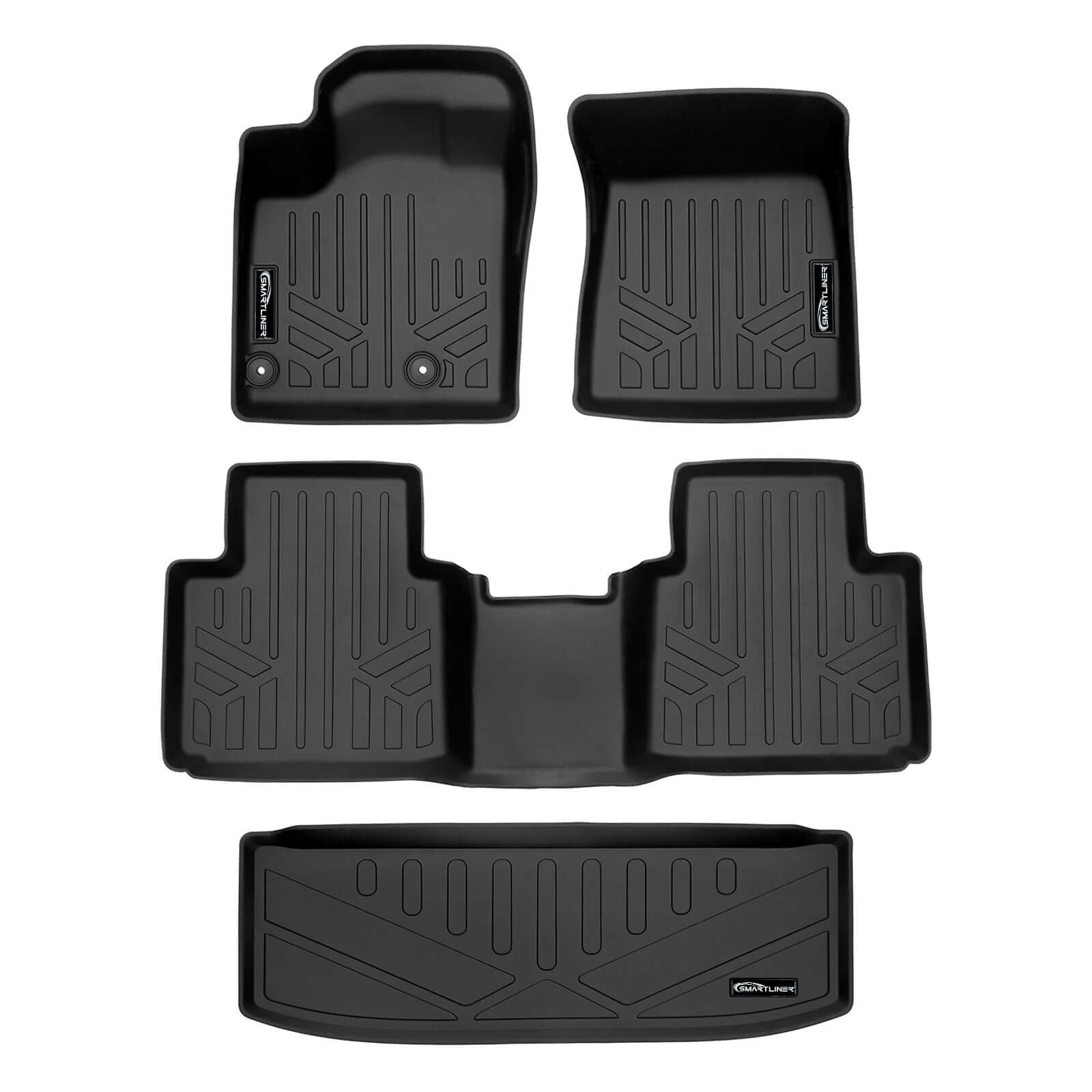 SMARTLINER Custom Fit Floor Liners For 2022-2025 Mitsubishi Outlander Smartliner USA