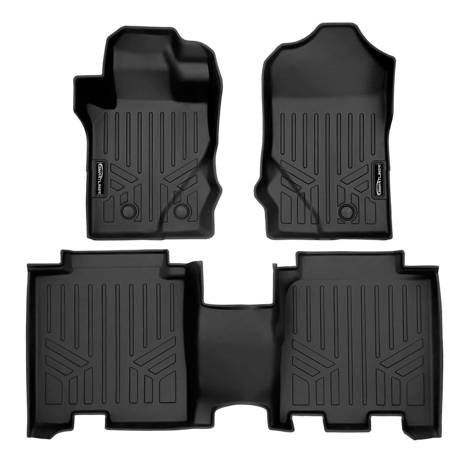 SMARTLINER Custom Fit Floor Liners For 2021-2025 Ford Bronco (4-Door) Smartliner USA