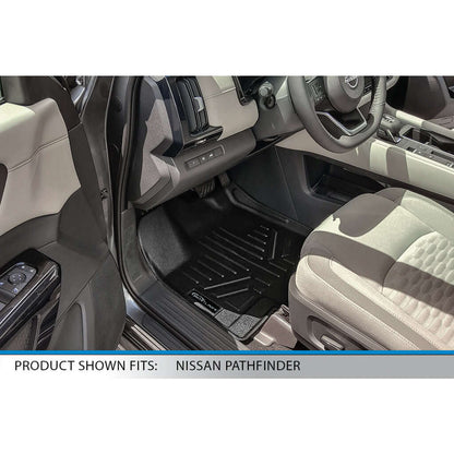 SMARTLINER Custom Fit Floor Liners For 2022-2025 Nissan Pathfinder (7 Passenger) Smartliner USA