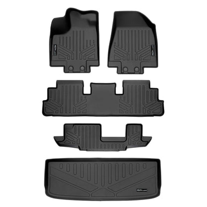 SMARTLINER Custom Fit Floor Liners For 2022-2025 Nissan Pathfinder (8 Passenger) Smartliner USA
