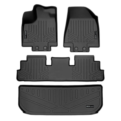 SMARTLINER Custom Fit Floor Liners For 2022-2025 Infiniti QX60 (6 Passenger) Smartliner USA