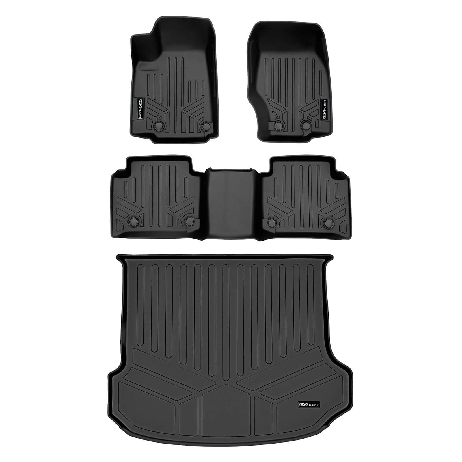 SMARTLINER Custom Fit Floor Liners For 2022-2025 Jeep Grand Cherokee 4xe Smartliner USA