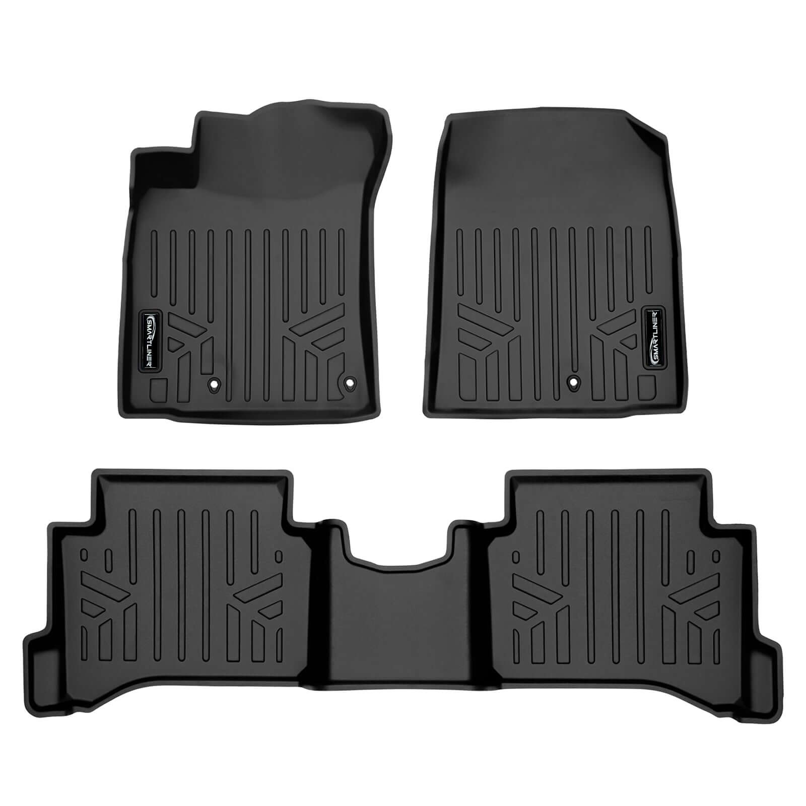 SMARTLINER Custom Fit Floor Liners For 2017-2022 Hyundai IONIQ Hybrid (Does Not Fit Electric Models) Smartliner USA