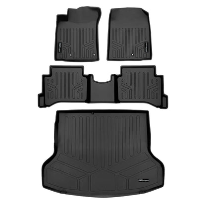 SMARTLINER Custom Fit Floor Liners For 2017-2022 Hyundai IONIQ Hybrid (Does Not Fit Electric Models) Smartliner USA