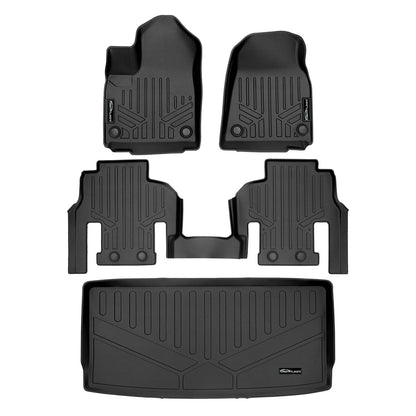 SMARTLINER Custom Fit Floor Liners For 2022-2025 Jeep Wagoneer (7 Passenger Model) Smartliner USA