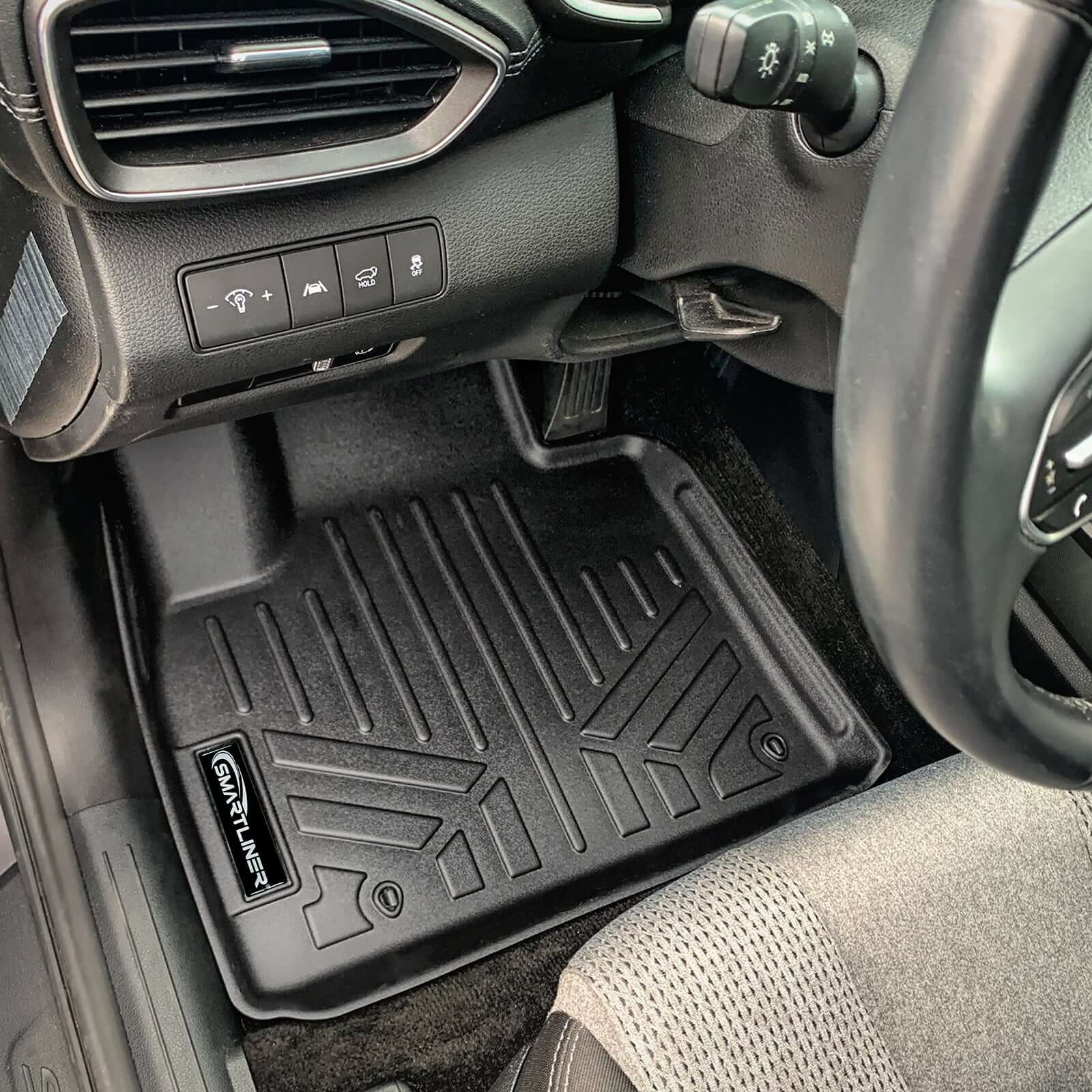 SMARTLINER Custom Fit Floor Liners For 2021-2025 Hyundai Santa Fe PHEV (Only Fits Hybrid Models) Smartliner USA