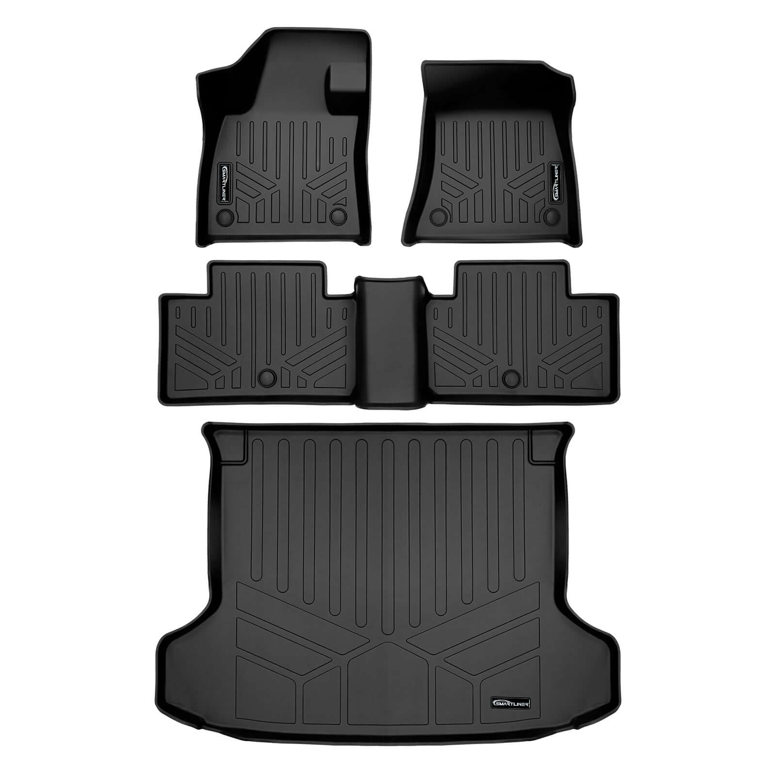 SMARTLINER Custom Fit Floor Liners For 2022-2025 Infiniti QX55 Smartliner USA