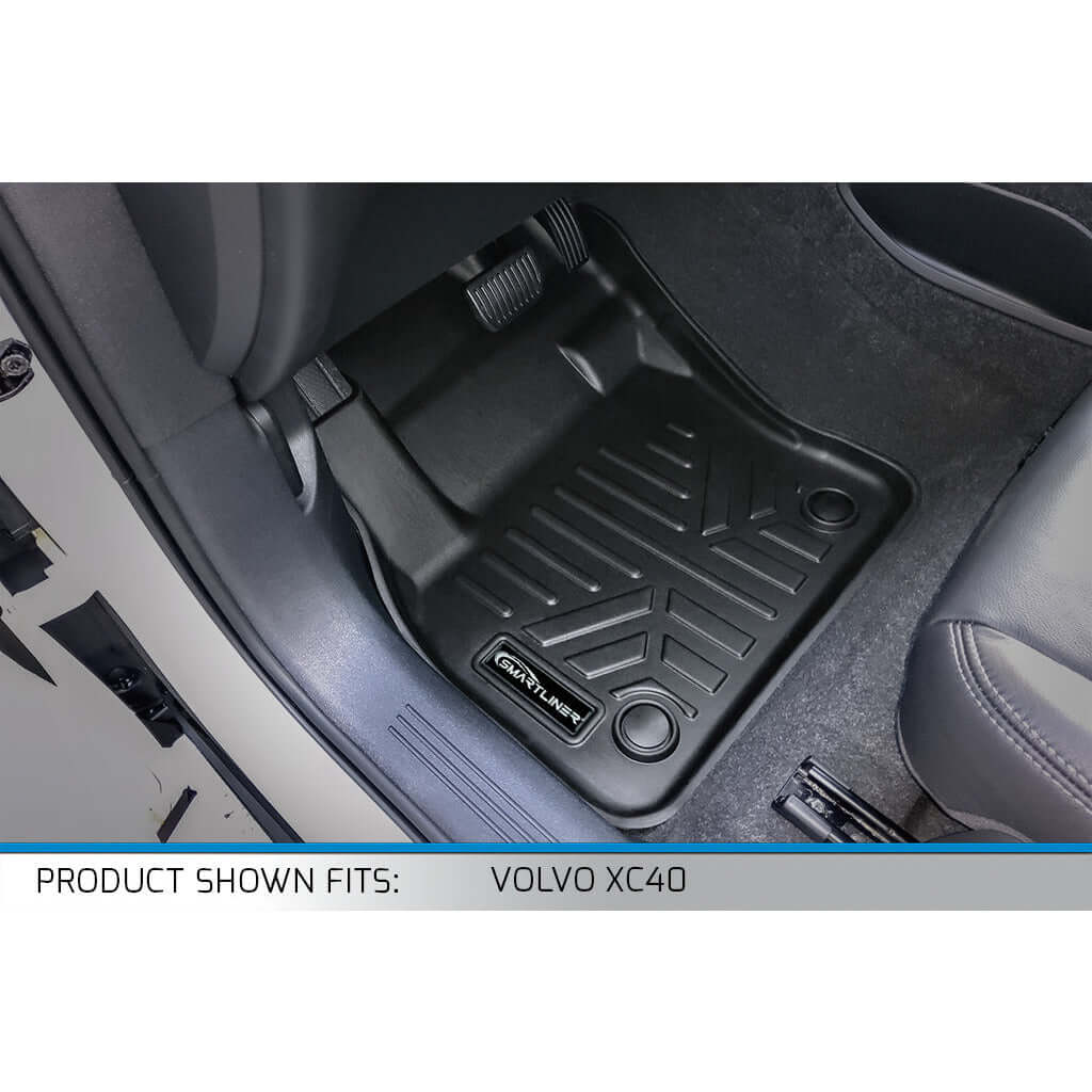 SMARTLINER Custom Fit Floor Liners For 2019 - 2025 Volvo XC40 Smartliner USA