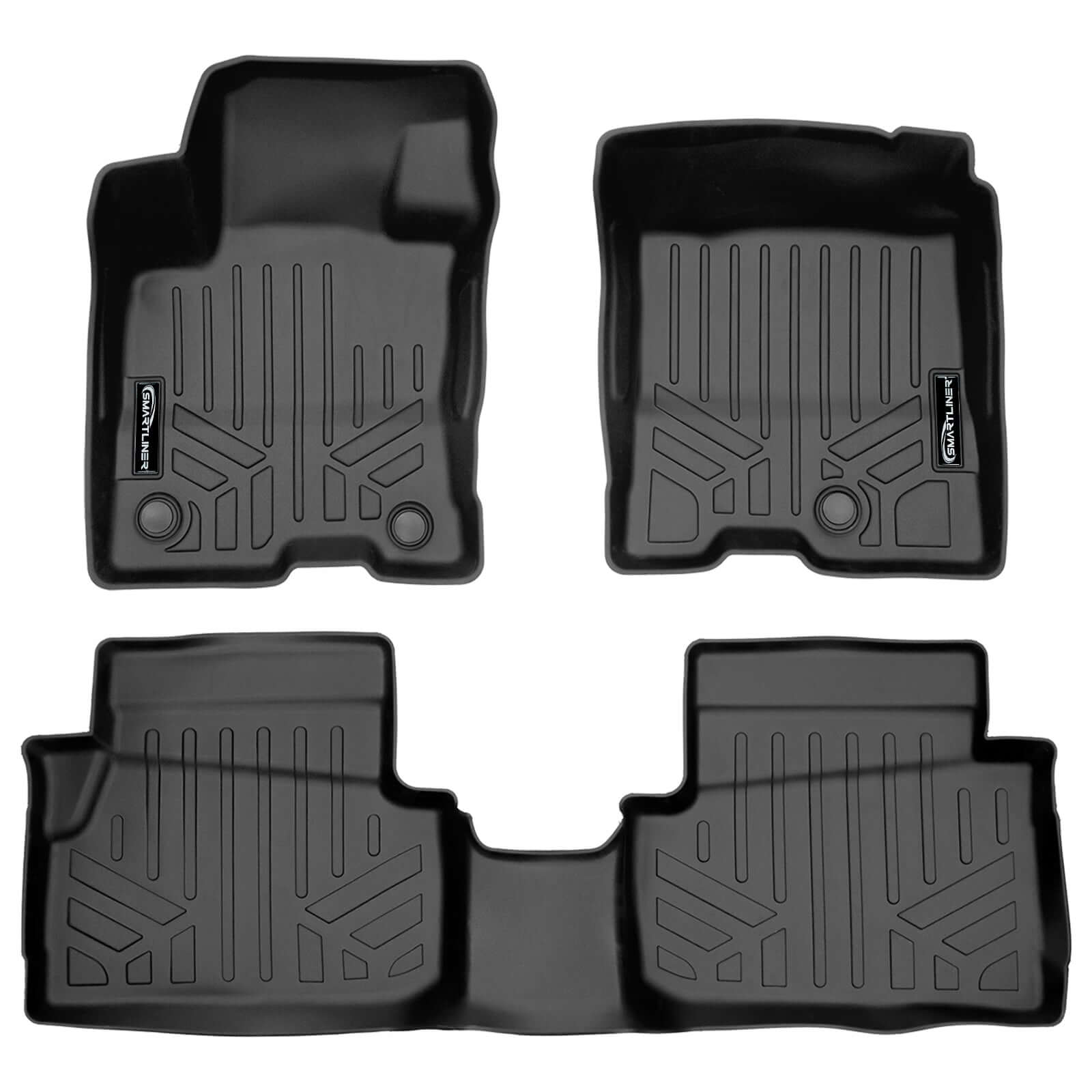 SMARTLINER Custom Fit Floor Liners For 2022-2025 Ford Maverick Hybrid Models Smartliner USA
