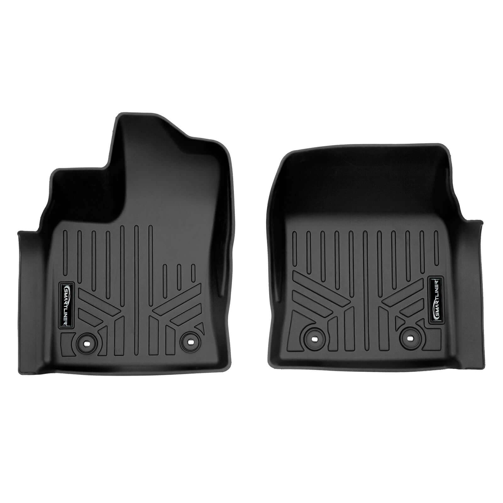 SMARTLINER Custom Fit Floor Liners For 2022-2025 Toyota Tundra (Extended Cab/ Double Cab) with Underseat Storage Smartliner USA
