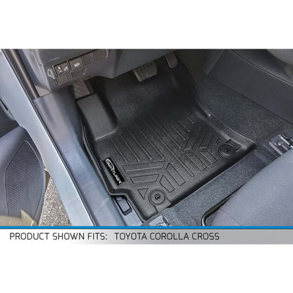 SMARTLINER Custom Fit Floor Liners For 2022-2026 Toyota Corolla Cross (Fits FWD) Smartliner USA