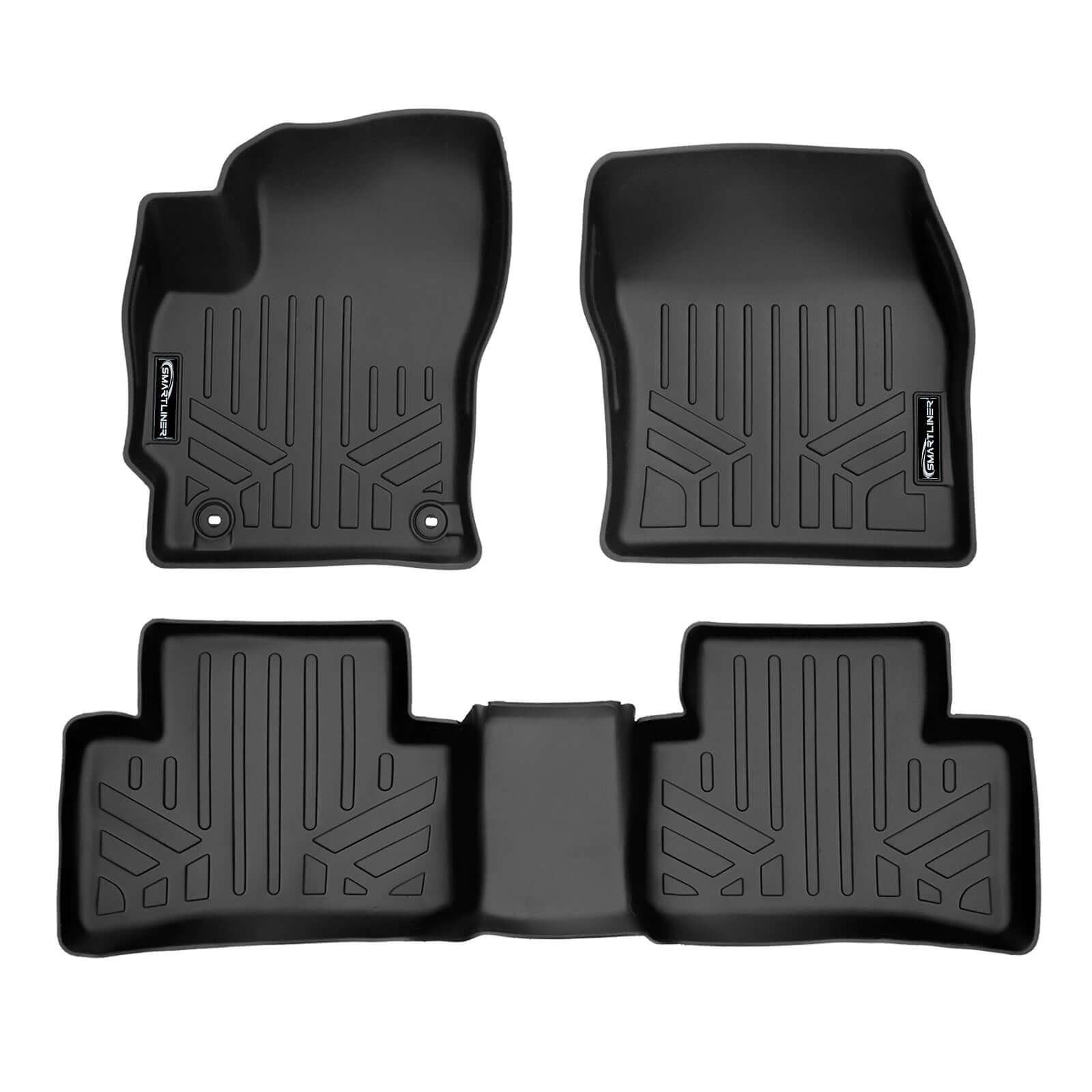 SMARTLINER Custom Fit Floor Liners For 2022-2026 Toyota Corolla Cross (Fits FWD) Smartliner USA