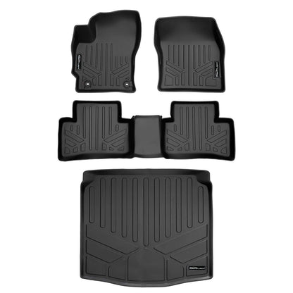 SMARTLINER Custom Fit Floor Liners For 2022-2026 Toyota Corolla Cross (Fits FWD) Smartliner USA