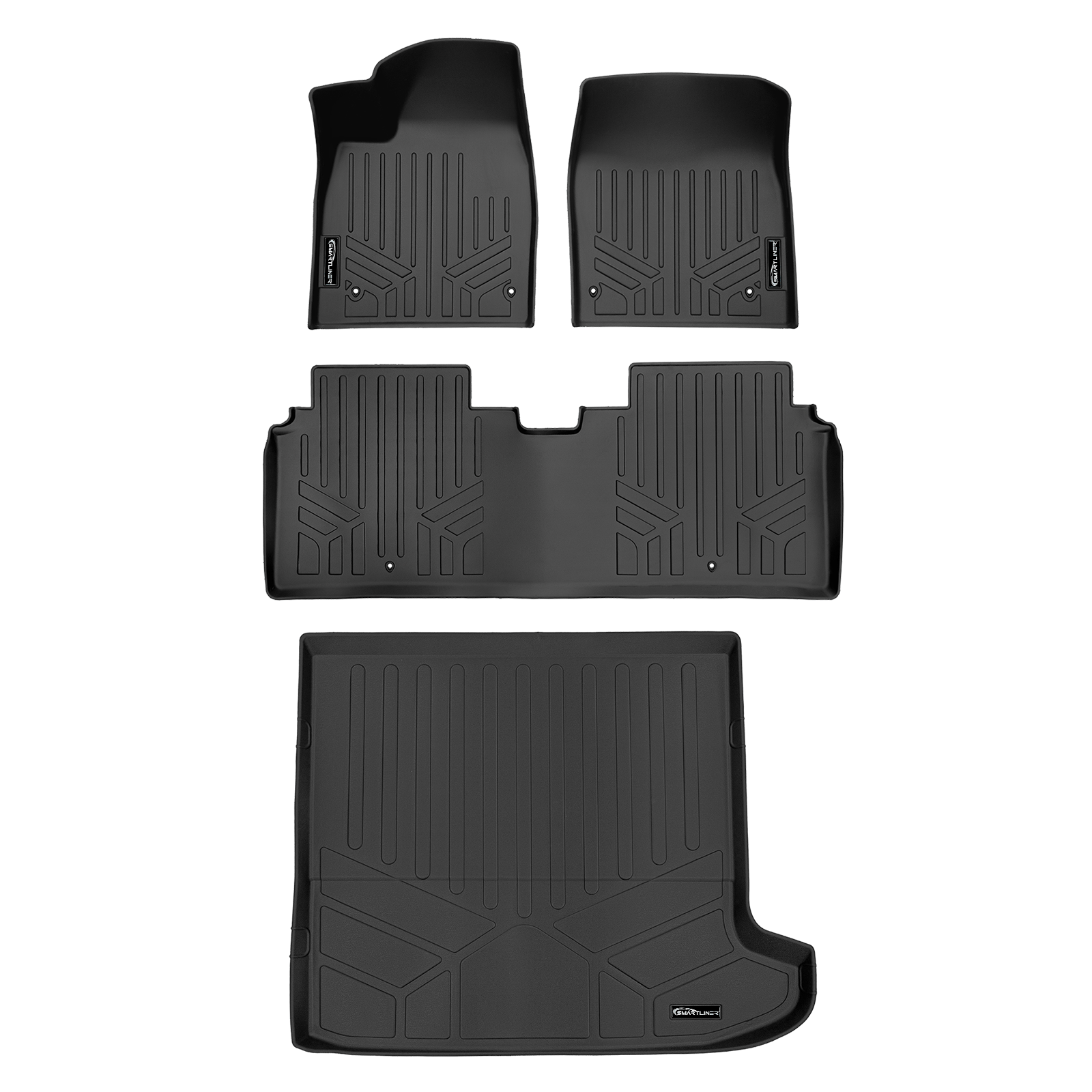 SMARTLINER Custom Fit Floor Liners For 2025 Kia EV6 Smartliner USA