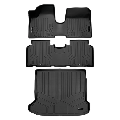 SMARTLINER Custom Fit Floor Liners For 2022-2024 Hyundai IONIQ 5 with moveable console Smartliner USA