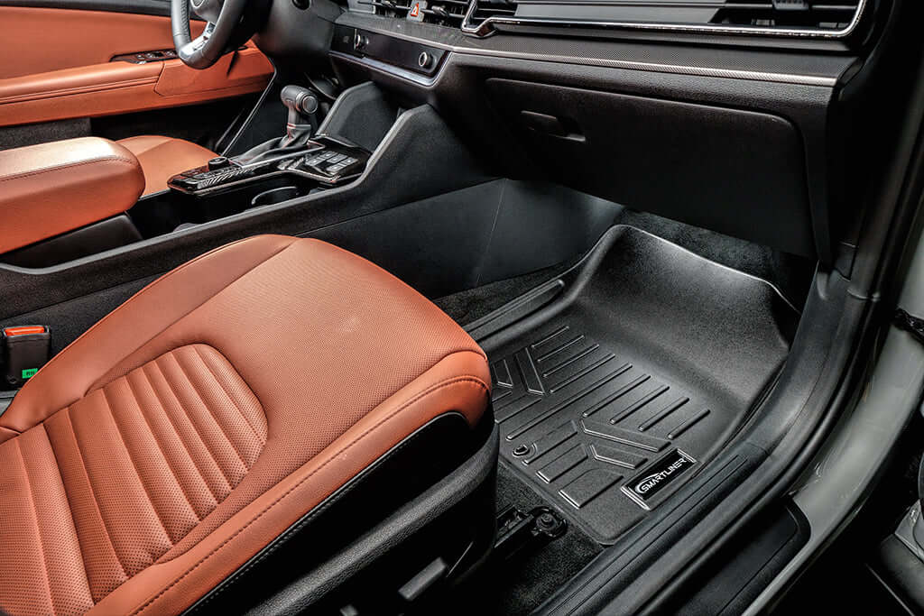 SMARTLINER Custom Fit Floor Liners For 2023-2025 Kia Sportage Hybrid Models without Subwoofer in Cargo Area Smartliner USA