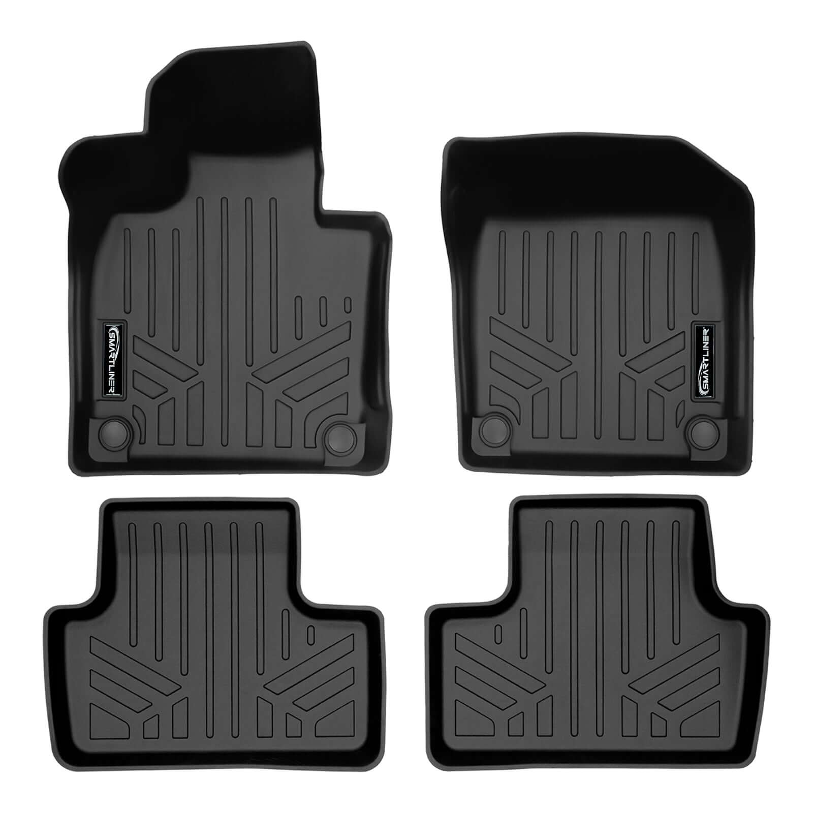 SMARTLINER Custom Fit Floor Liners For 2019-2022 Volvo XC60 (Non-Hybrid Models) Smartliner USA
