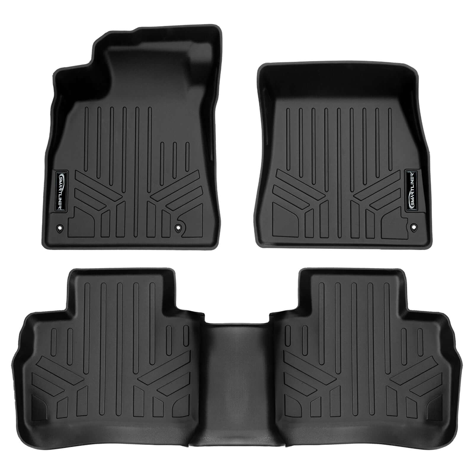 SMARTLINER Custom Fit Floor Liners For 2022-2025 Nissan Sentra (Sedan Models Only) Smartliner USA