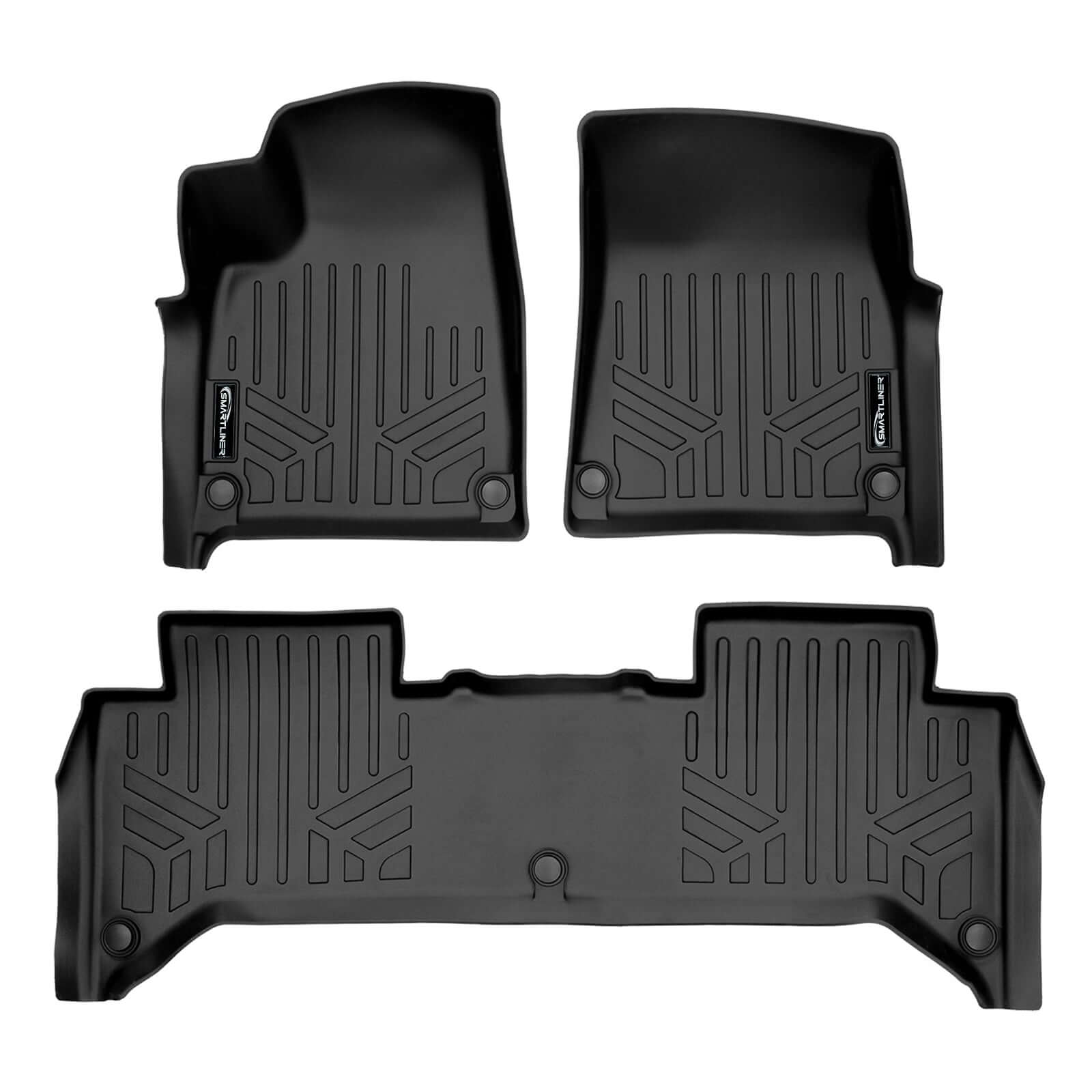 SMARTLINER Custom Fit Floor Liners For 2022-2024 Rivian R1T Smartliner USA