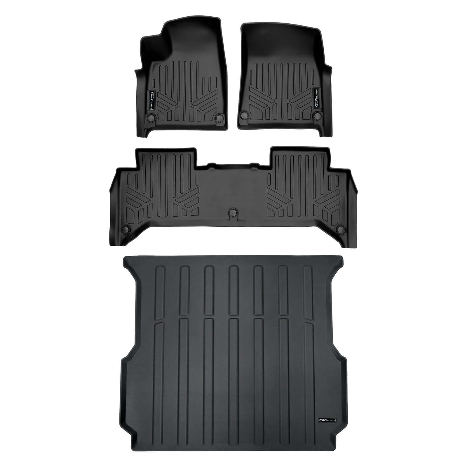 SMARTLINER Custom Fit Floor Liners For 2022-2024 Rivian R1T Smartliner USA