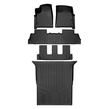 SMARTLINER Custom Fit Floor Liners For 2022-2024 Rivian R1S Smartliner USA