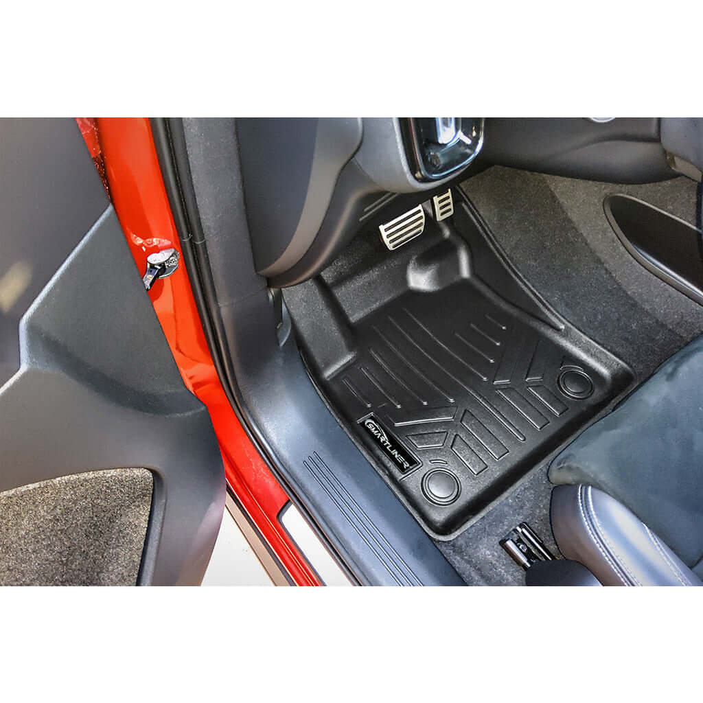 SMARTLINER Custom Fit Floor Liners For 2021-2024 Volvo XC40 Recharge|EX40 2025 Smartliner USA