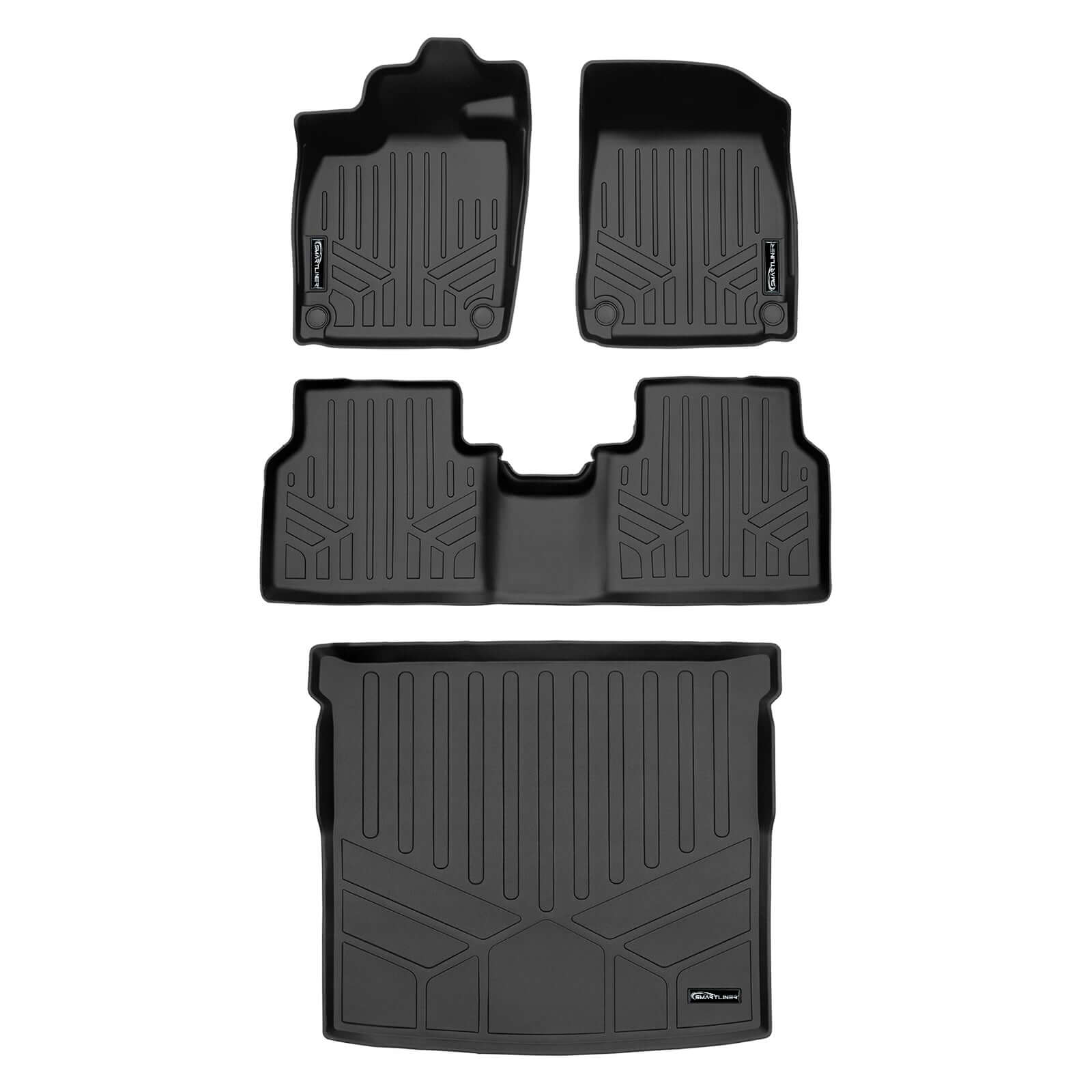 SMARTLINER Custom Fit Floor Liners For 2021-2025 Volkswagen ID.4 Smartliner USA