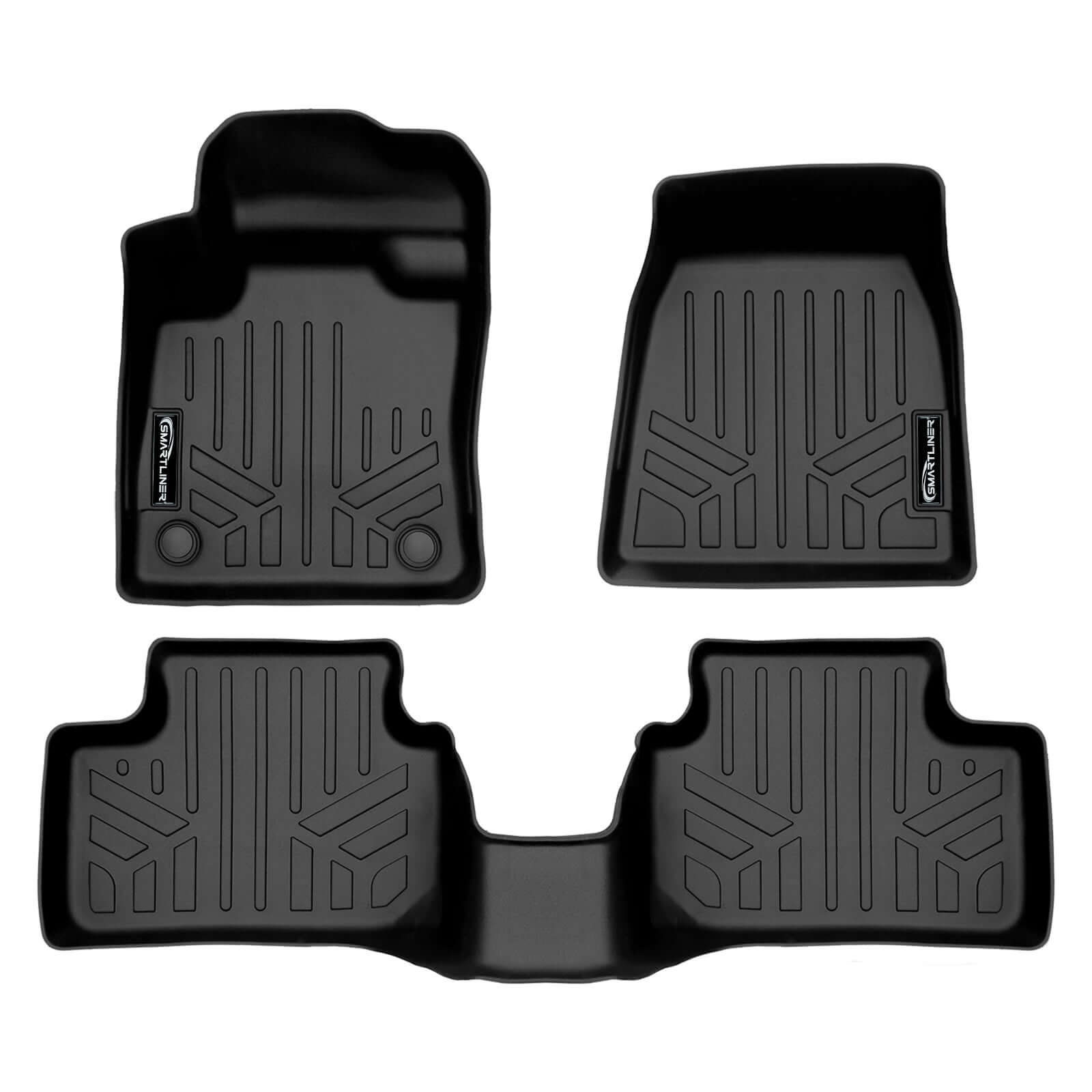 SMARTLINER Custom Fit Floor Liners For 2022-2023 Volvo C40 Recharge Smartliner USA