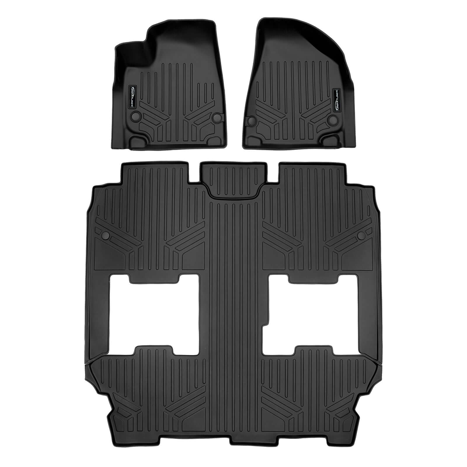 Smart Trim™ Custom Fit Floor Liners For 2021-2024 Chrysler Pacifica Limited Hybrid Smartliner USA