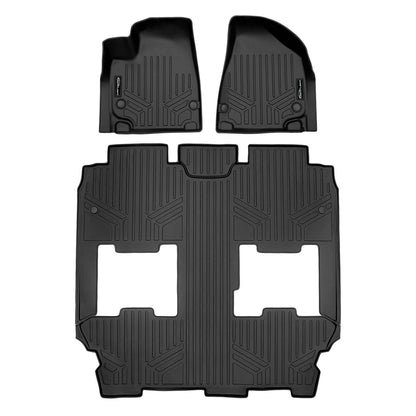 Smart Trim™ Custom Fit Floor Liners For 2021-2024 Chrysler Pacifica Limited Hybrid Smartliner USA