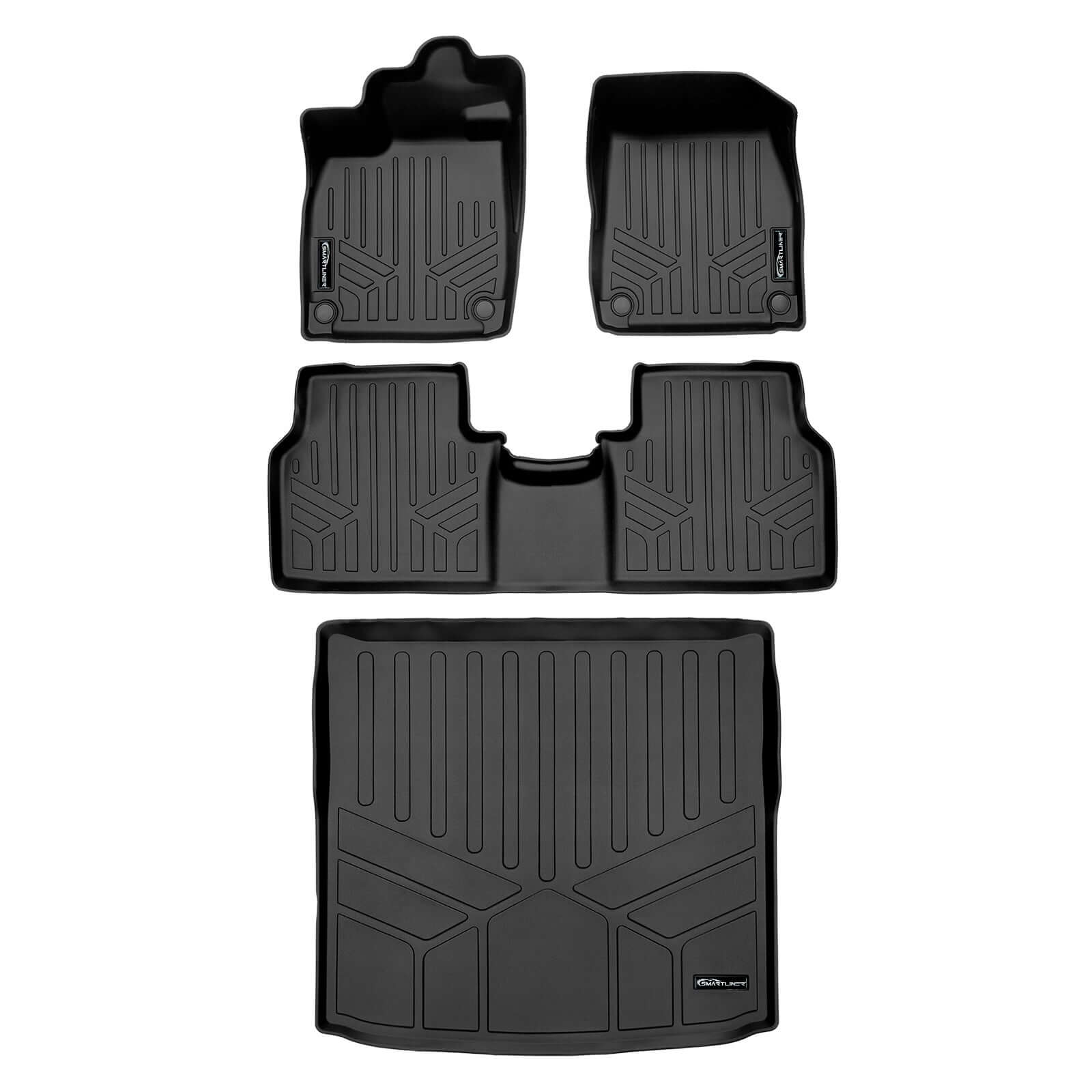 SMARTLINER Custom Fit Floor Liners For 2022-2025 Audi Q4 e-tron/ Sportback Smartliner USA