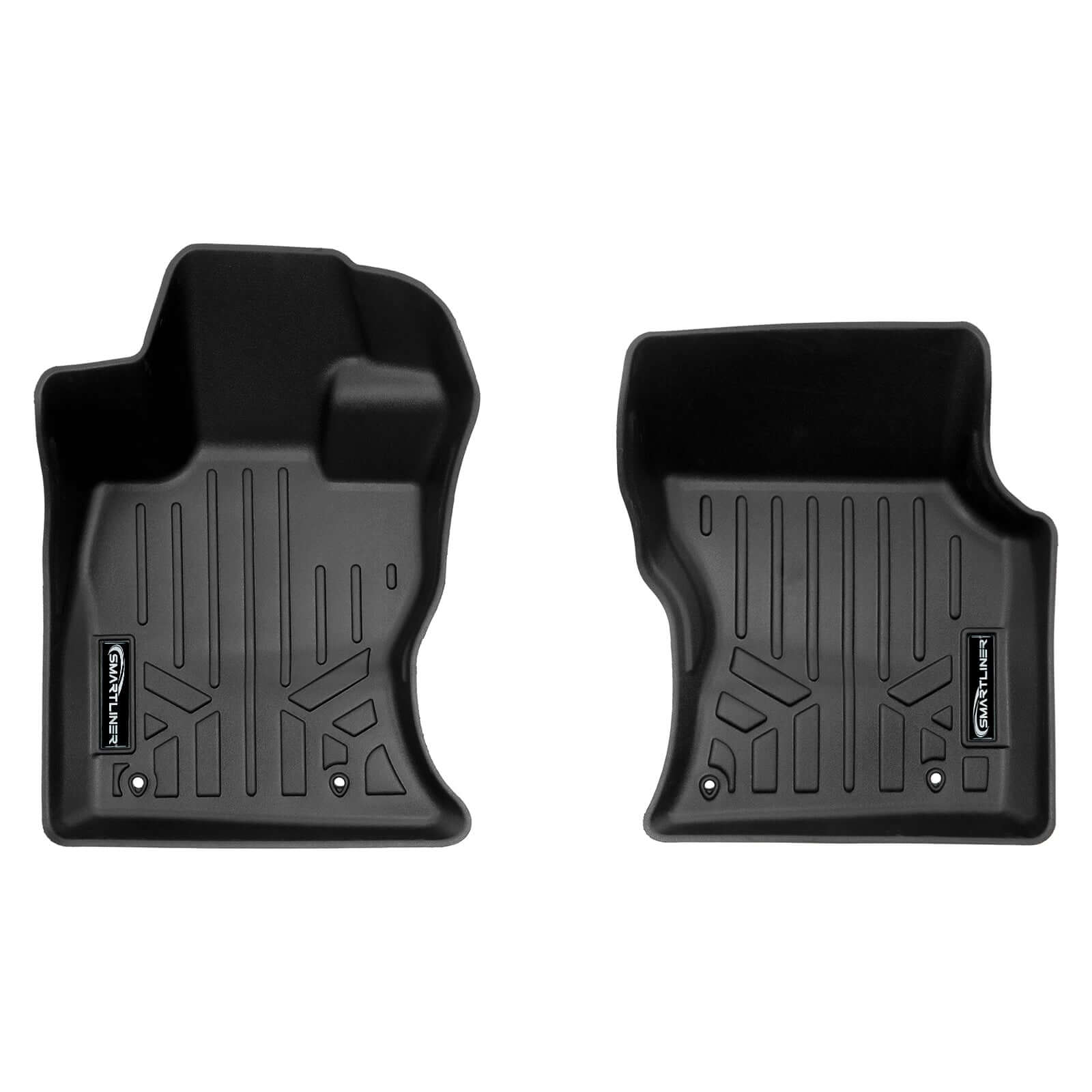 SMARTLINER Custom Fit Floor Liners For 2021-2025 Land Rover/Range Rover Velar w/o Full Size Spare Wheel Smartliner USA