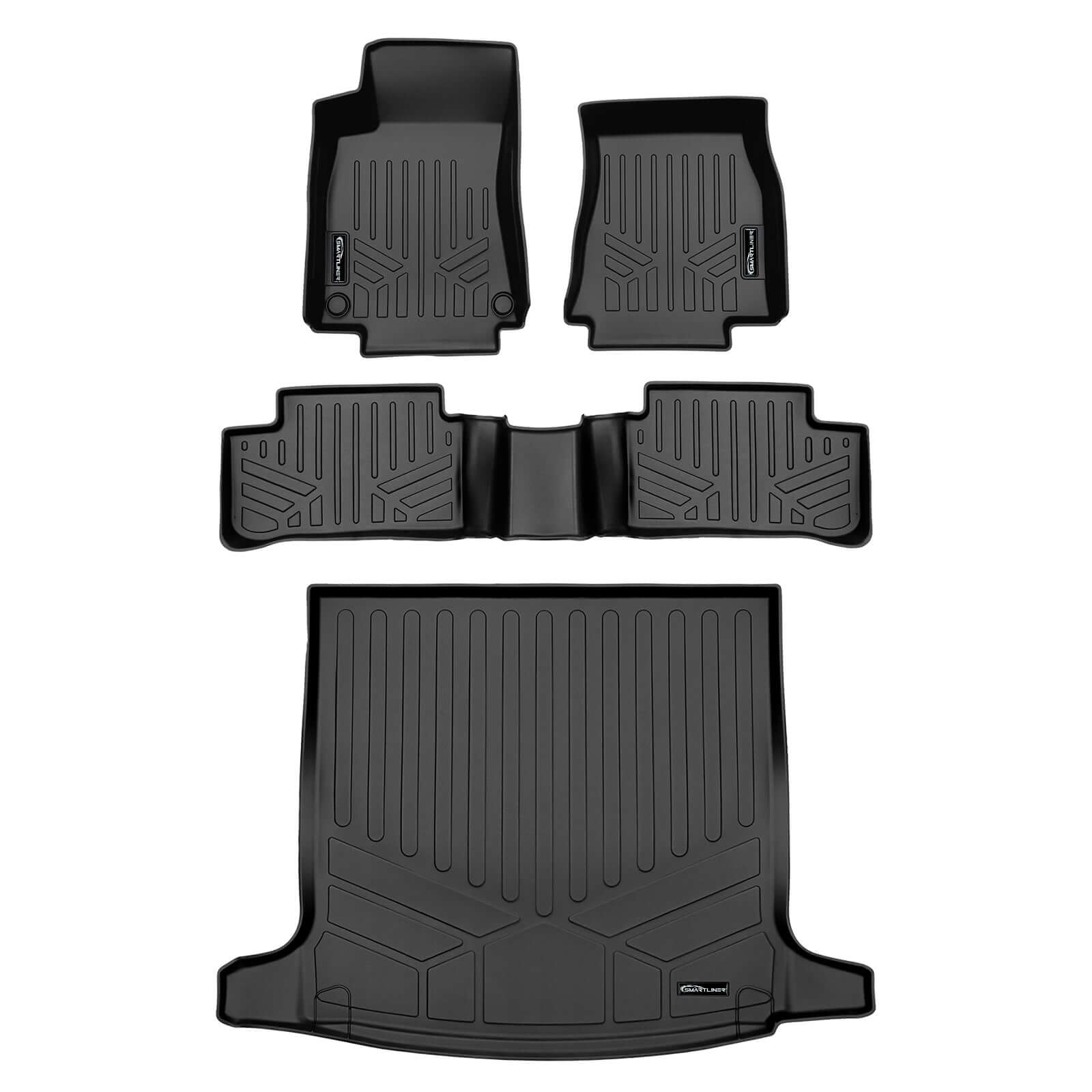 SMARTLINER Custom Fit Floor Liners For 2020-2024 Mercedes-Benz CLA Class Smartliner USA