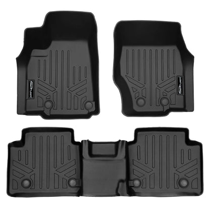 SMARTLINER Custom Fit Floor Liners For 2021-2025 Jeep Grand Cherokee L w/ 2nd Row Bench Seat (No subwoofer) Smartliner USA