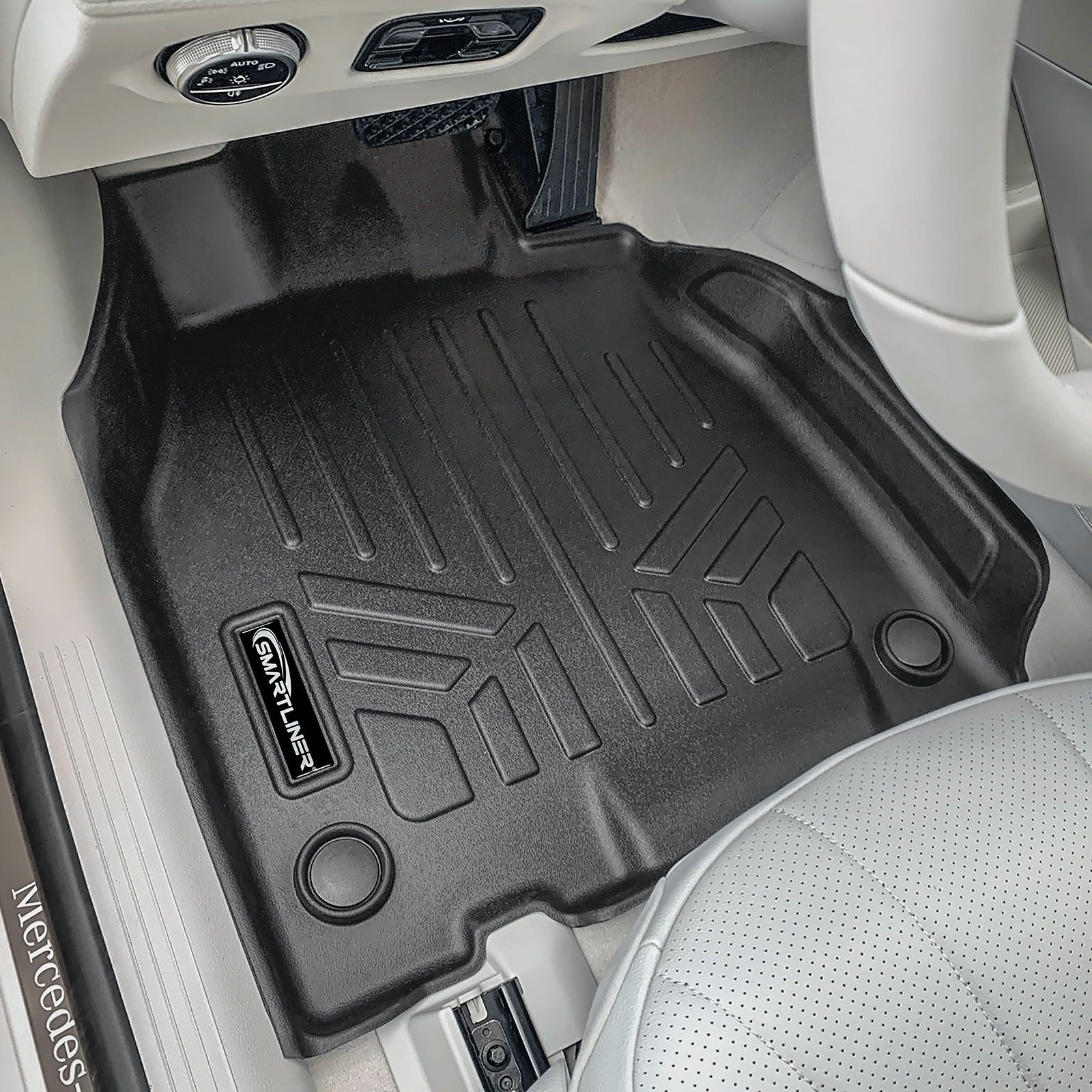 SMARTLINER Custom Fit Floor Liners For 2023-2025 Mercedes-Benz EQE Sedan Models Smartliner USA