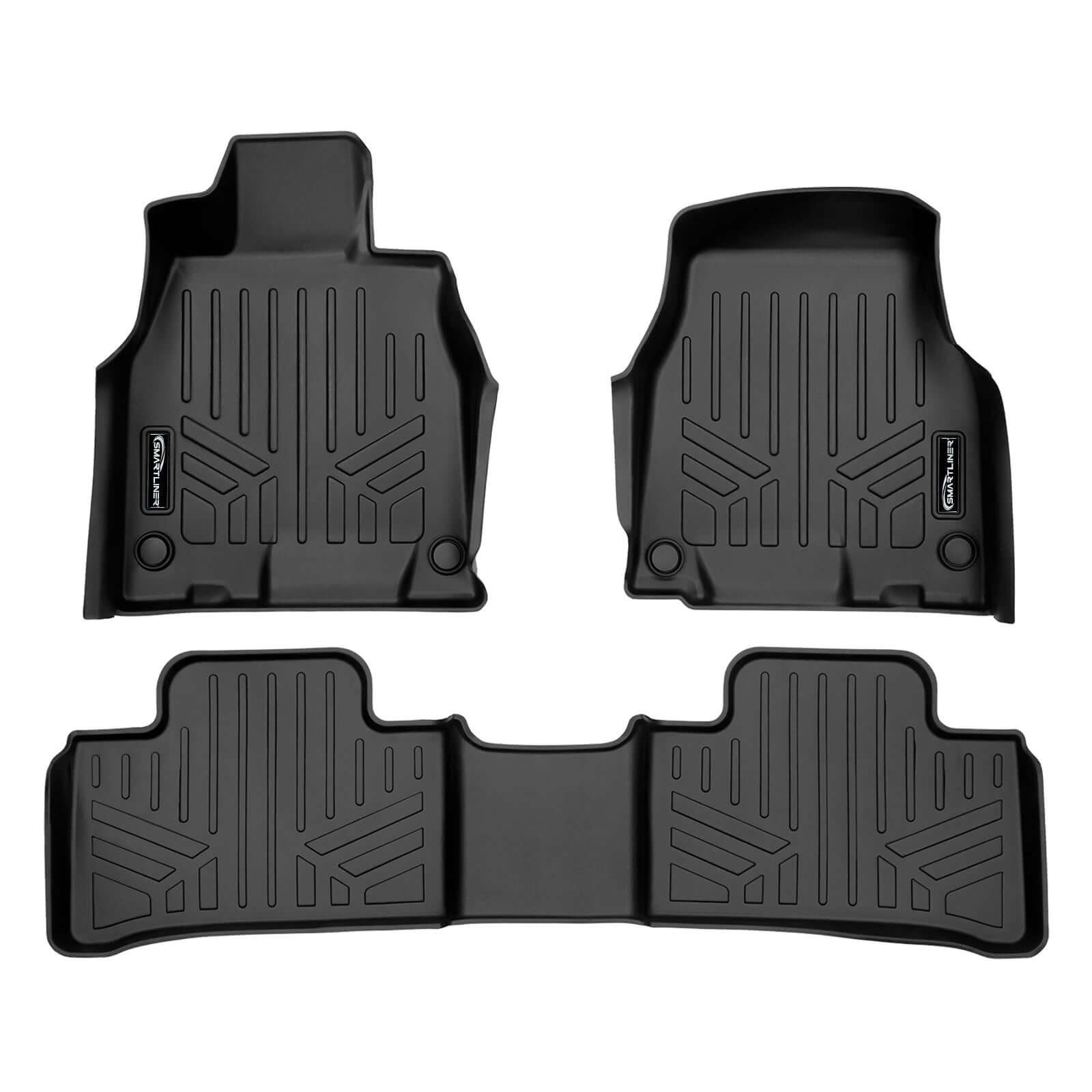 SMARTLINER Custom Fit Floor Liners For 2023-2025 Mercedes-Benz EQE Sedan Models Smartliner USA