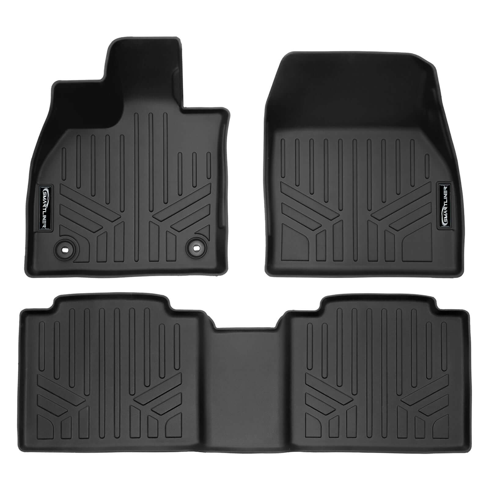 SMARTLINER Custom Fit Floor Liners For 2023-2025 TOYOTA BZ4X 2023 Smartliner USA