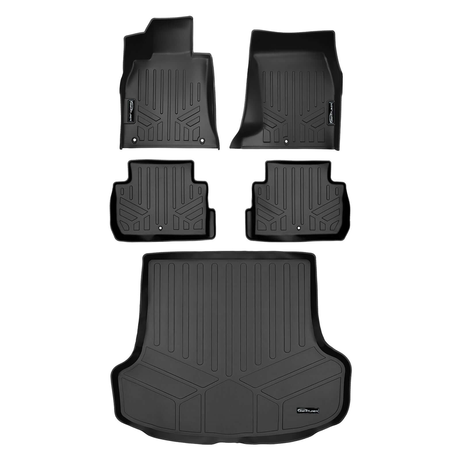 SMARTLINER Custom Fit Floor Liners For 2018-2023 Kia Stinger (AWD) Smartliner USA