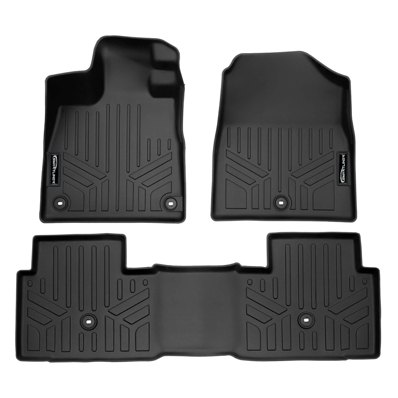 SMARTLINER Custom Fit Floor Liners For 2023-2025 Honda Pilot Smartliner USA