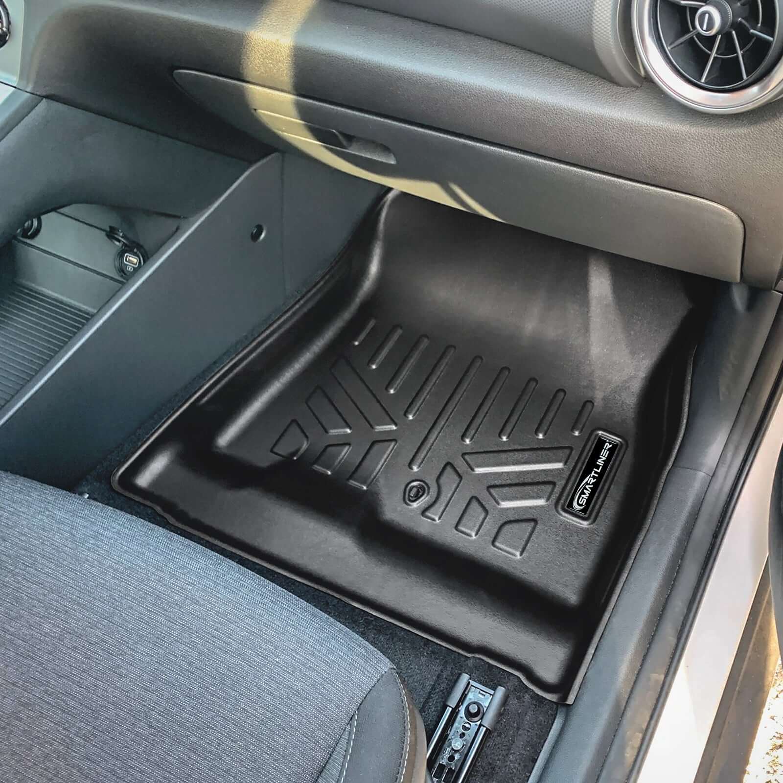 SMARTLINER Custom Fit Floor Liners For 2019-2023 Hyundai Kona Electric Smartliner USA